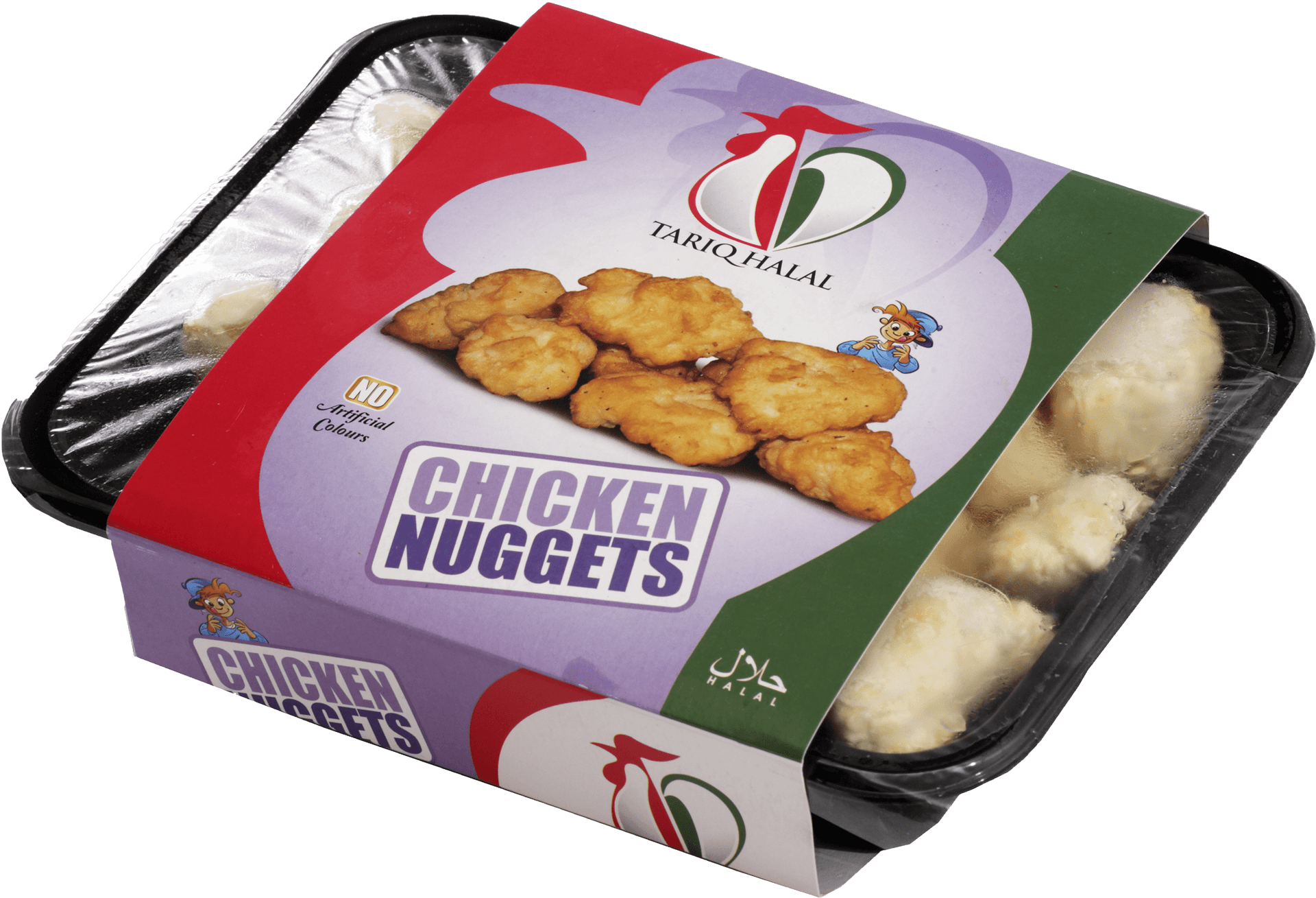 Halal Chicken Nuggets Packaging PNG