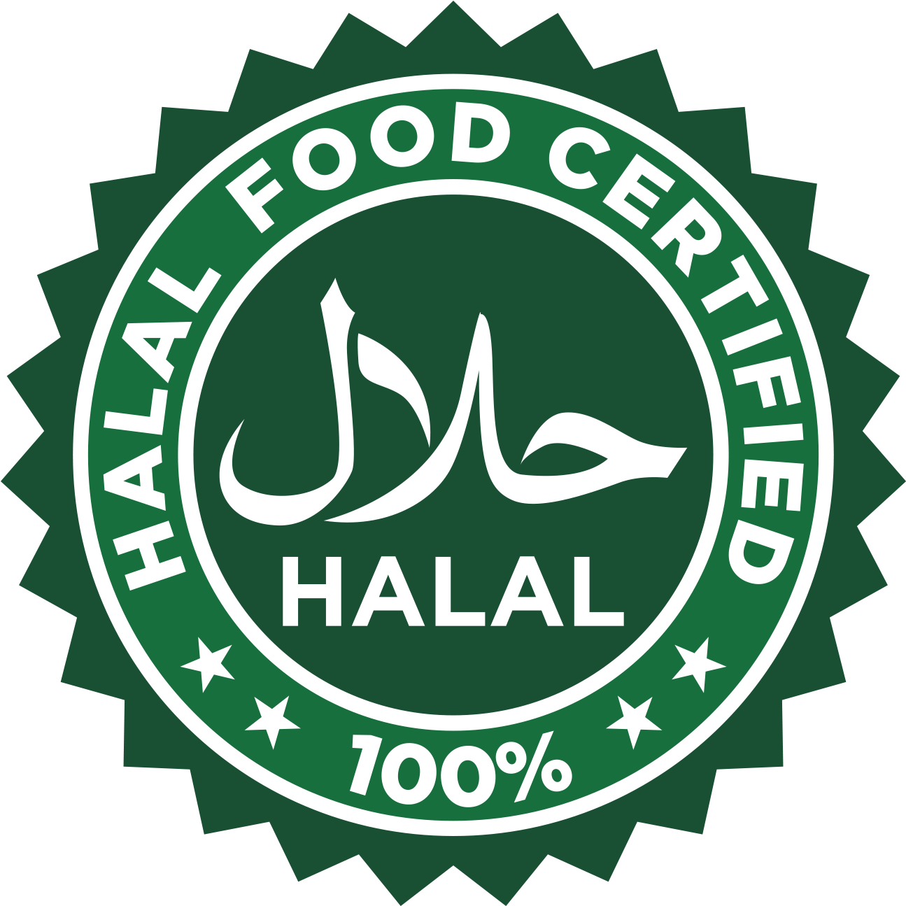 Download Halal Food Certification Seal | Wallpapers.com