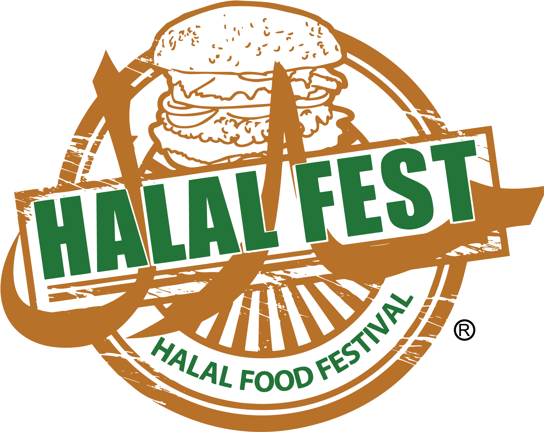 Halal Food Festival Logo PNG