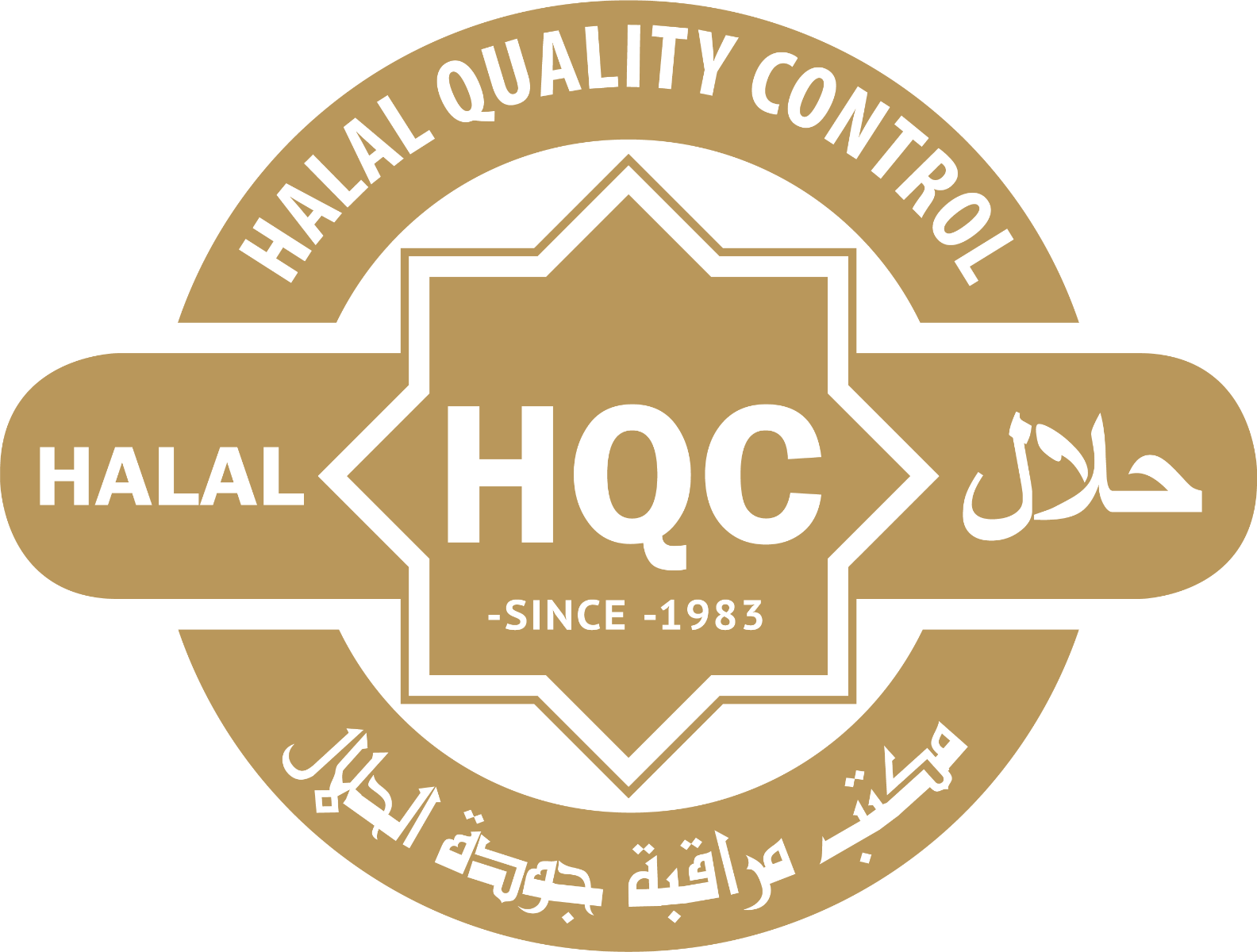 Halal Quality Control Certification Logo PNG