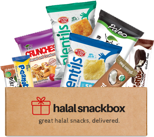 Halal Snack Box Variety PNG