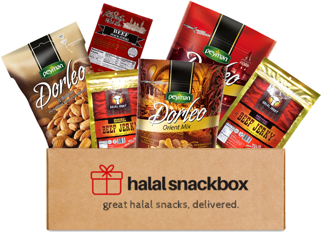 Halal Snack Selection Box PNG