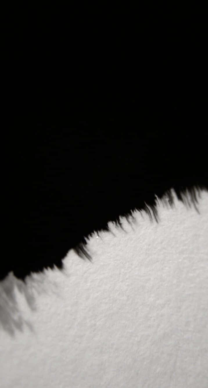 The art of contrast: Half Black Half White abstract design Wallpaper