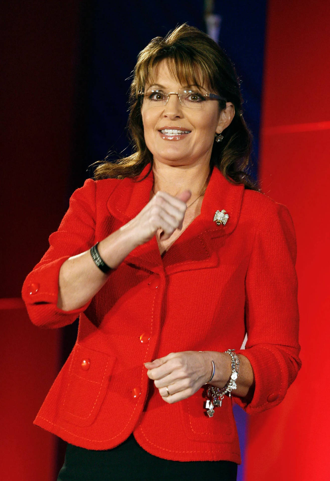 Fotografíade Medio Cuerpo De Sarah Palin Fondo de pantalla