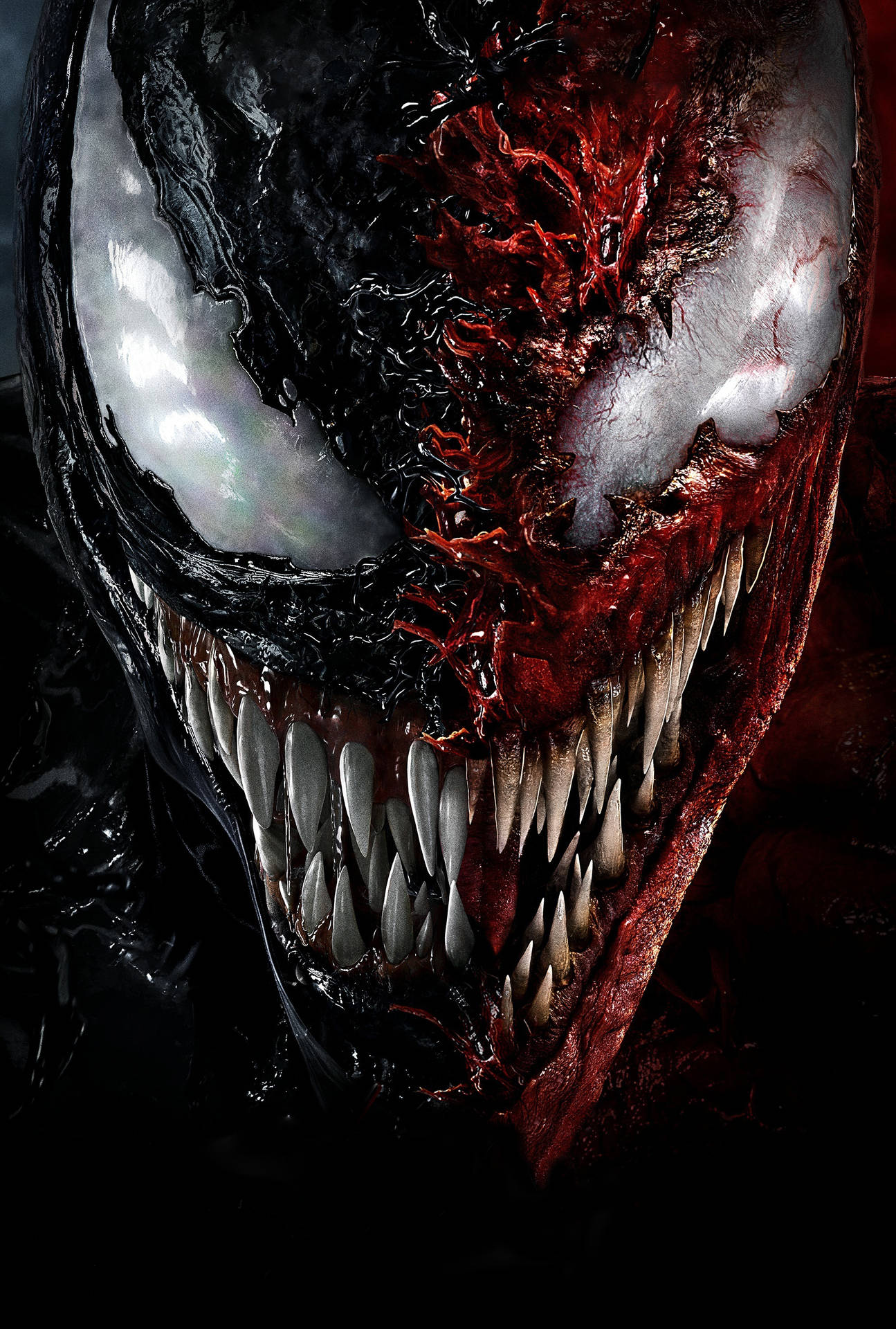 Half Carnage Half Venom Wallpaper