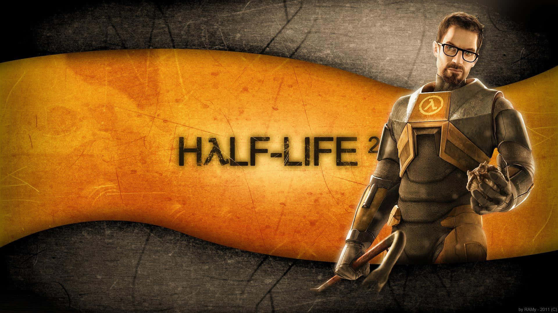 Explore City 17 and uncover the secrets of Half-Life 2 Wallpaper