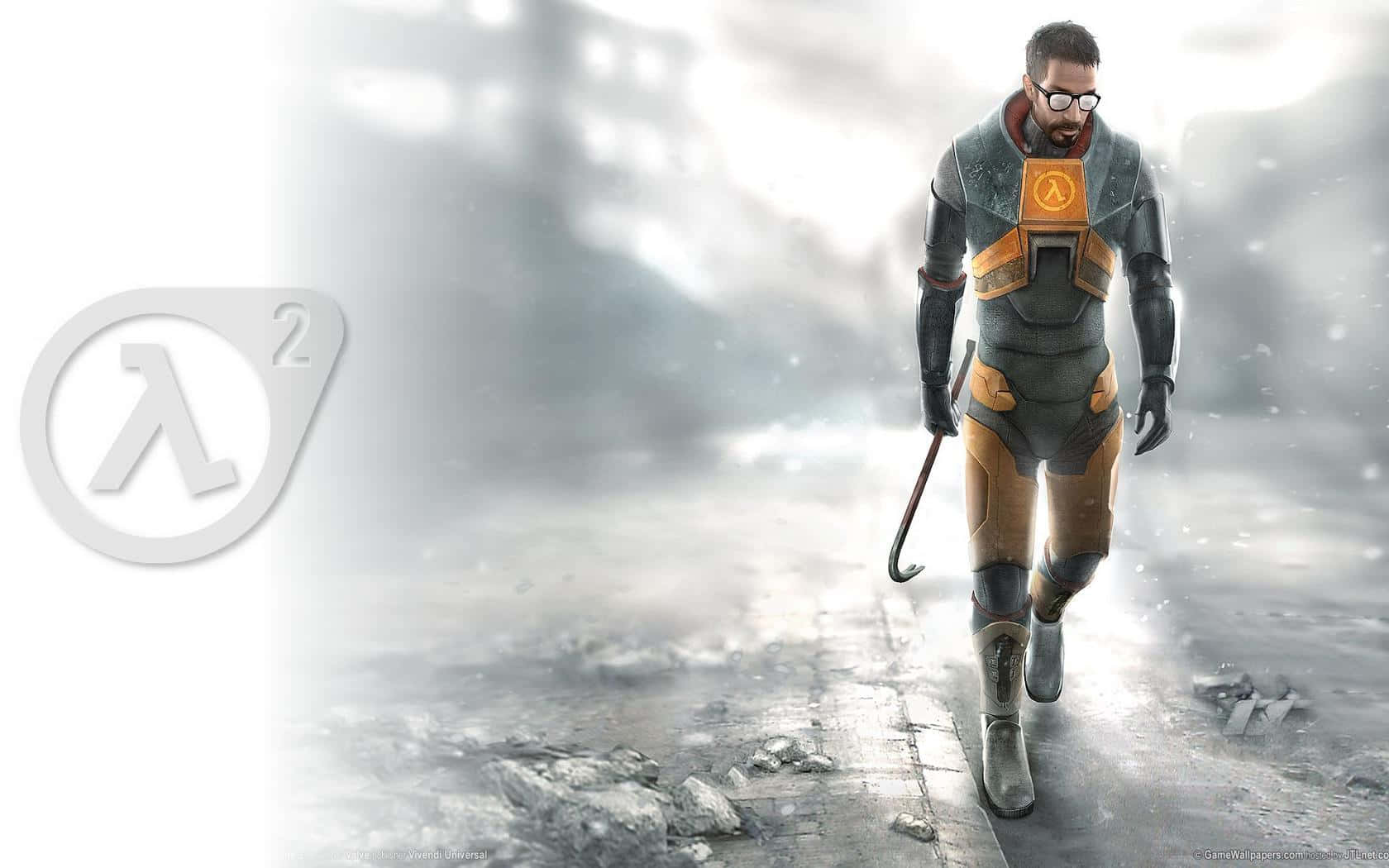 Half Life 2: A Thrilling FPS Game! Wallpaper