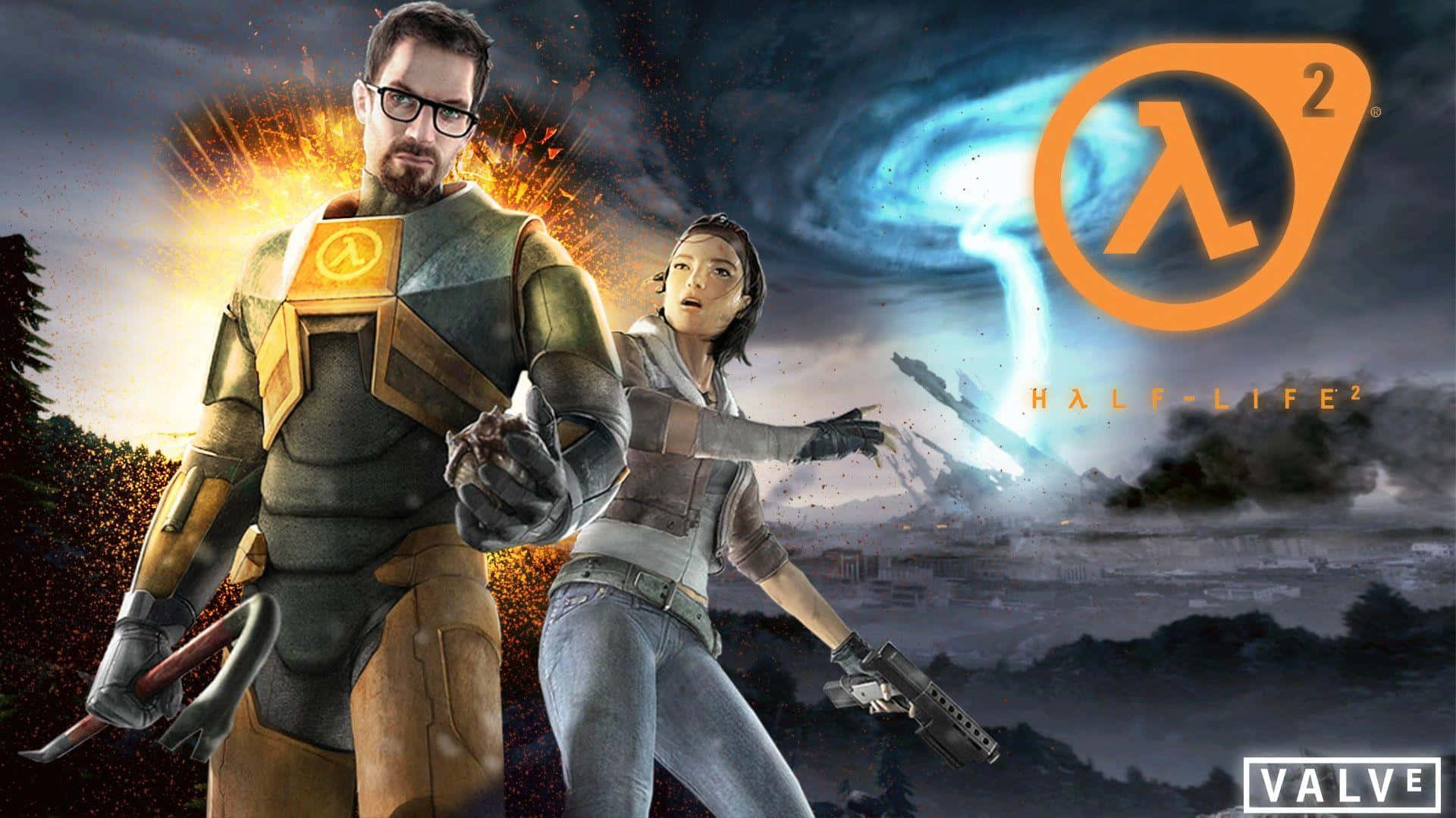 The heart-pounding action of Half Life 2 Wallpaper