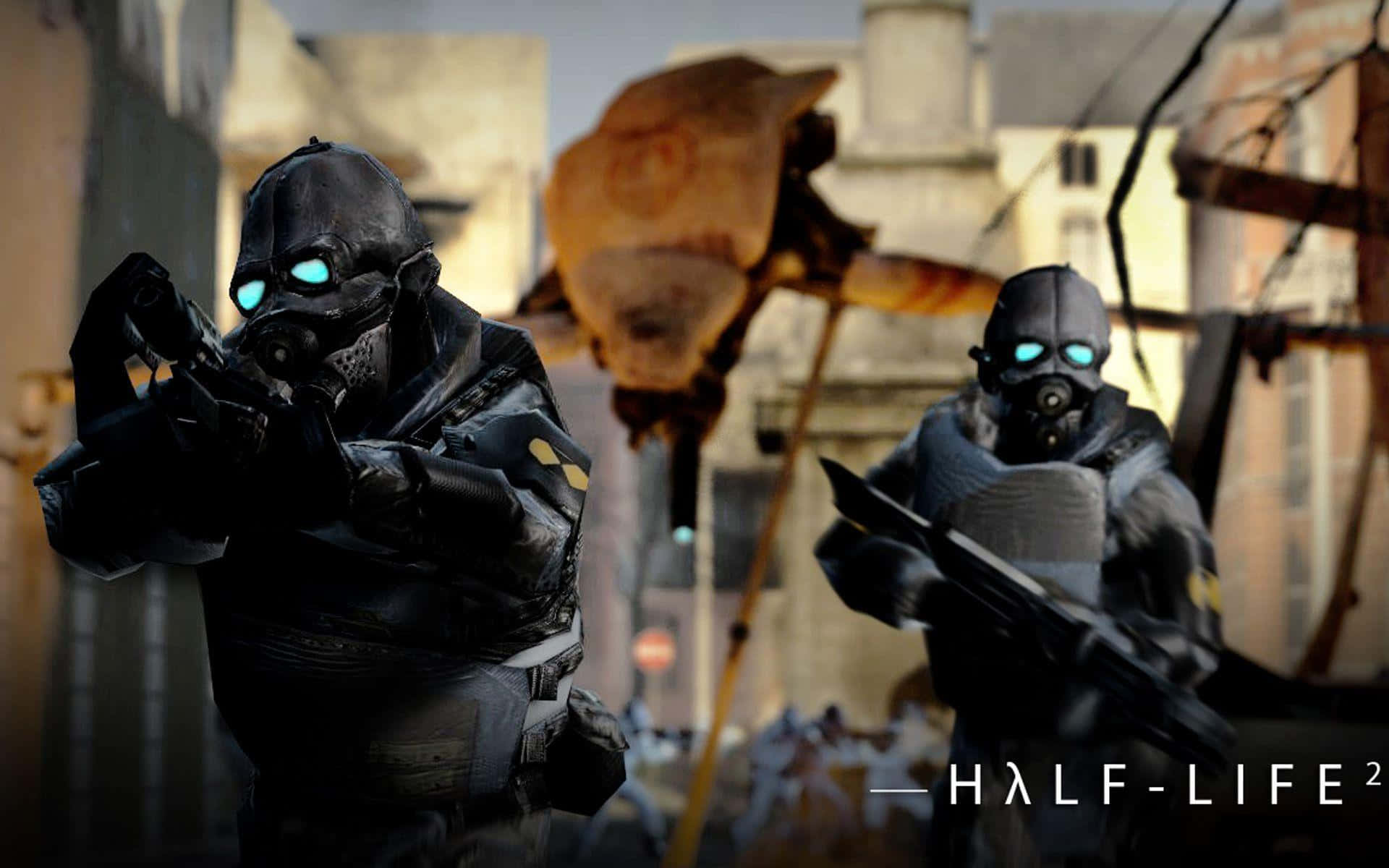 Kombiner handling, eventyr og science fiction i et episk spil - Half-Life 2 Wallpaper