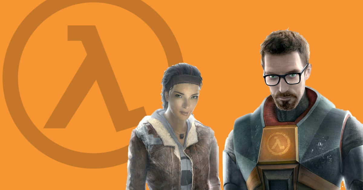 Gordonfreeman Y Los Personajes De Half-life En Acción. Fondo de pantalla
