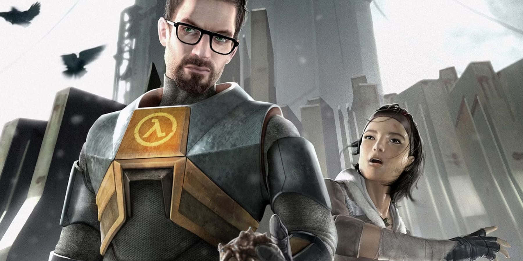 Personajesicónicos De Half-life En Acción. Fondo de pantalla