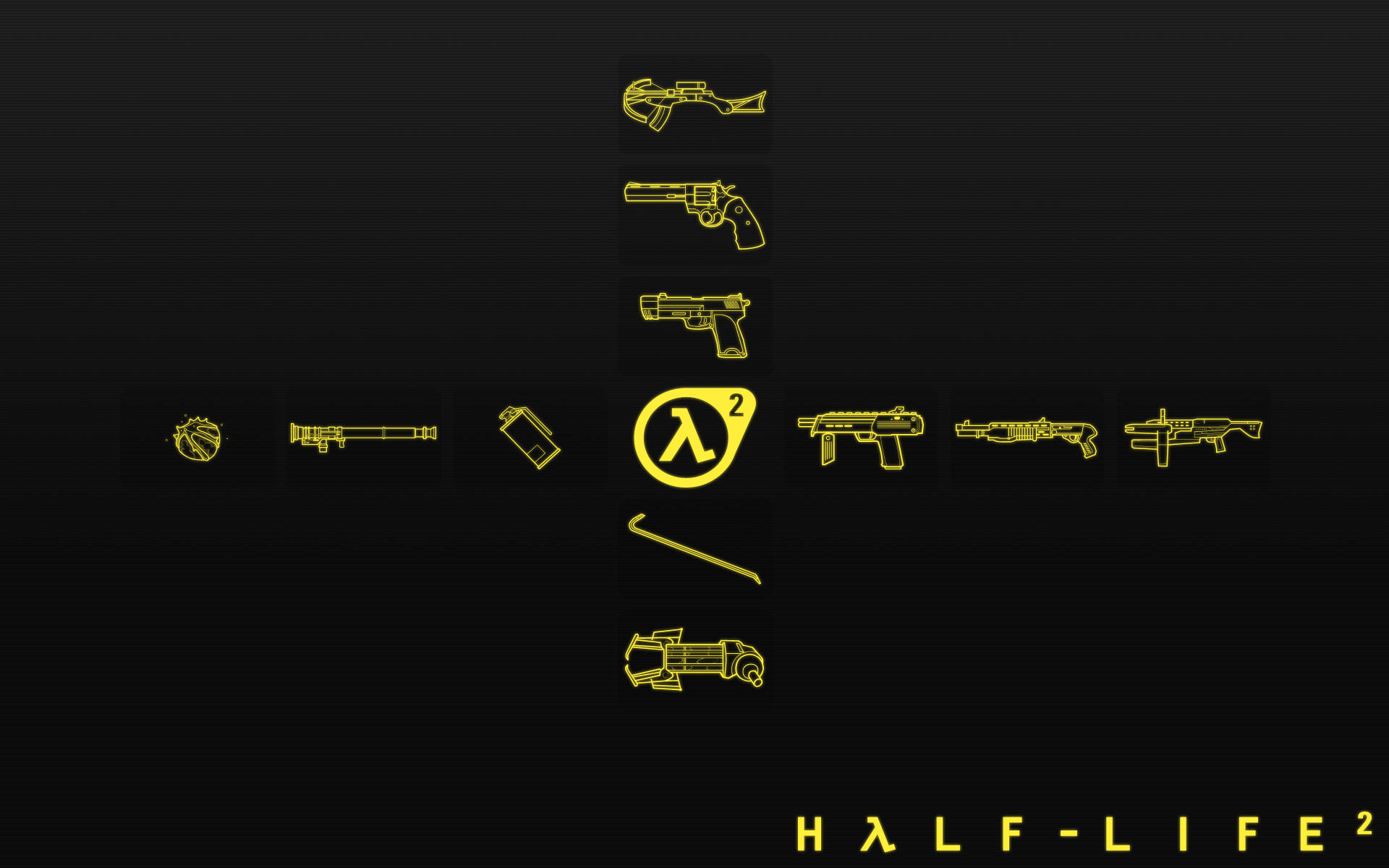 Download Half-life Weapon Inventory Wallpaper 