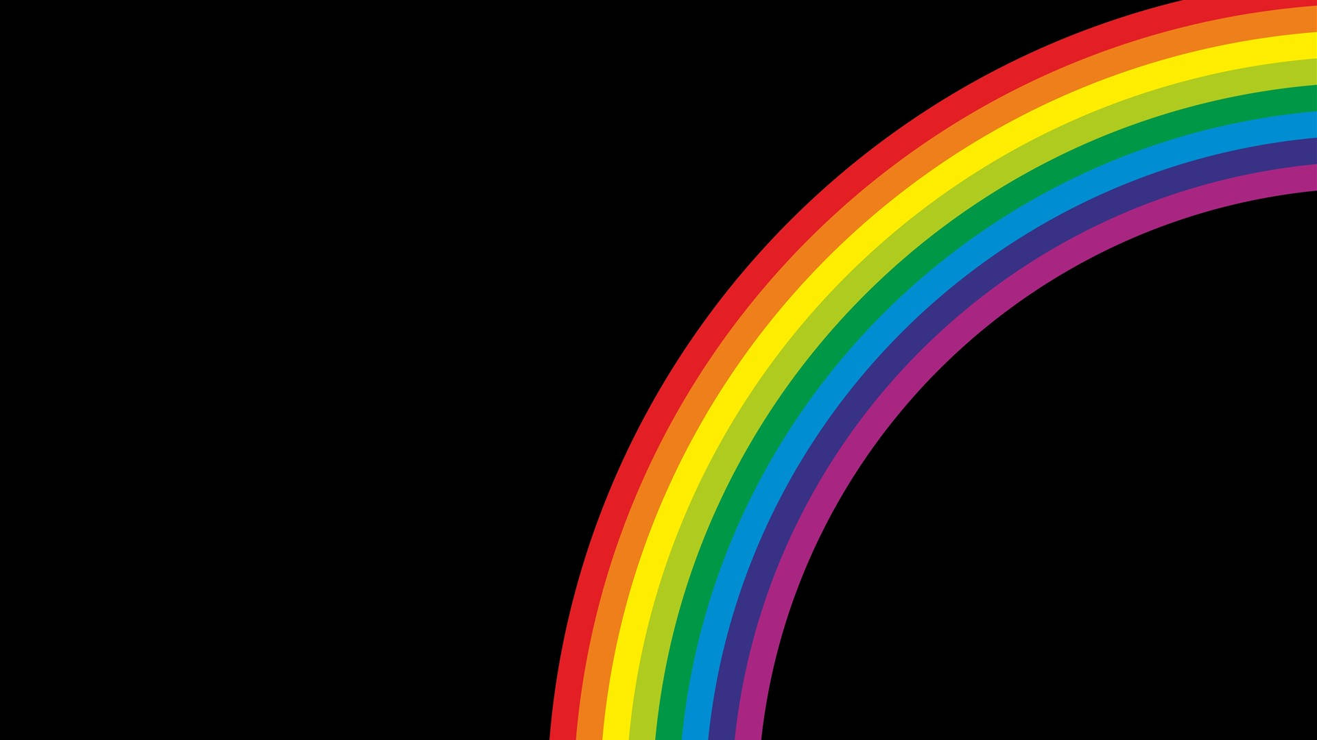 Half Rainbow Spectrum