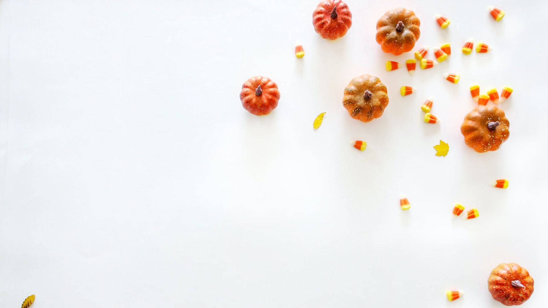 Estéticade Halloween Para Pc Con Calabazas Naranjas. Fondo de pantalla