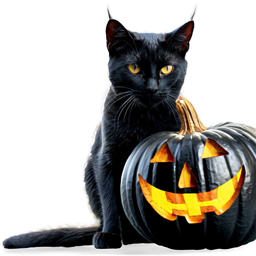 Halloween Black Cat Png Ooj24 PNG