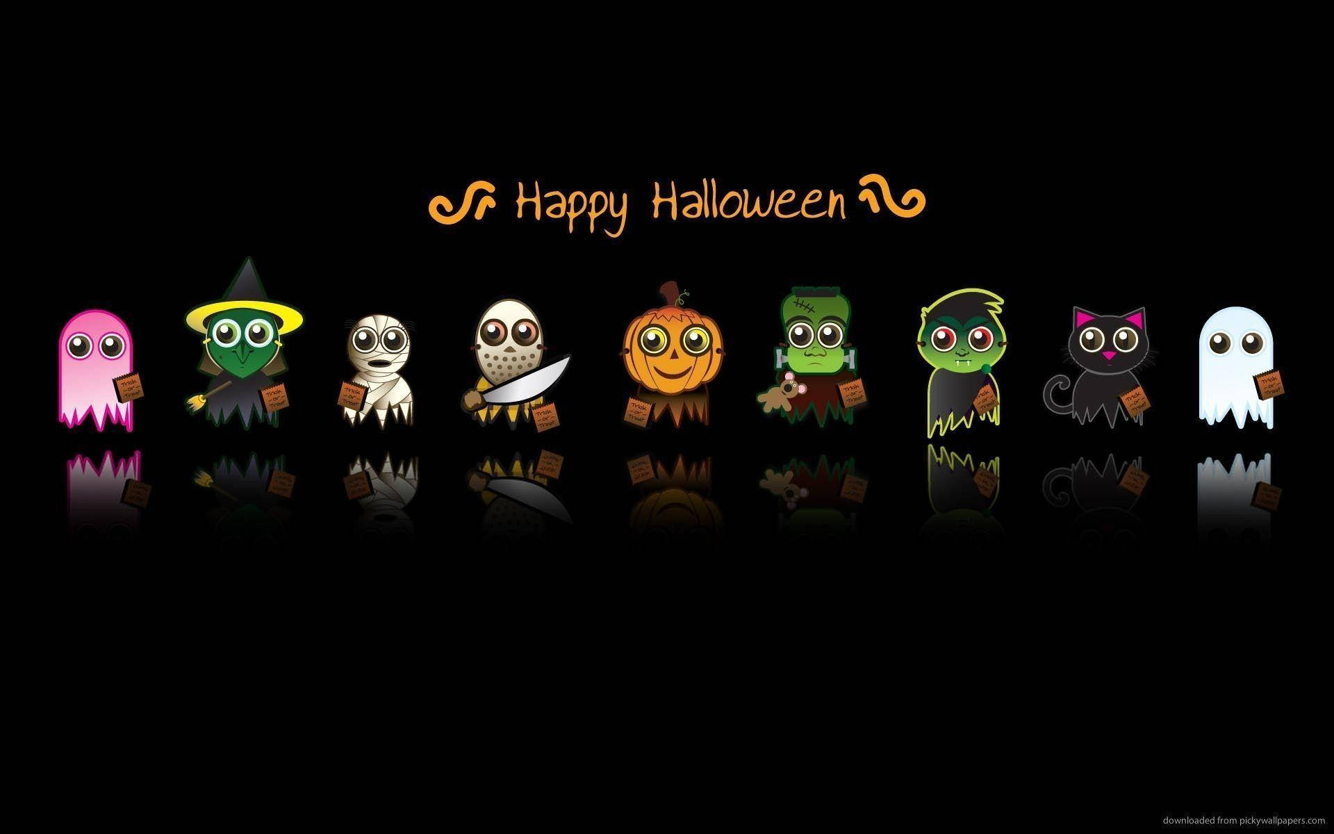 Halloween Characters For Laptop Screen
