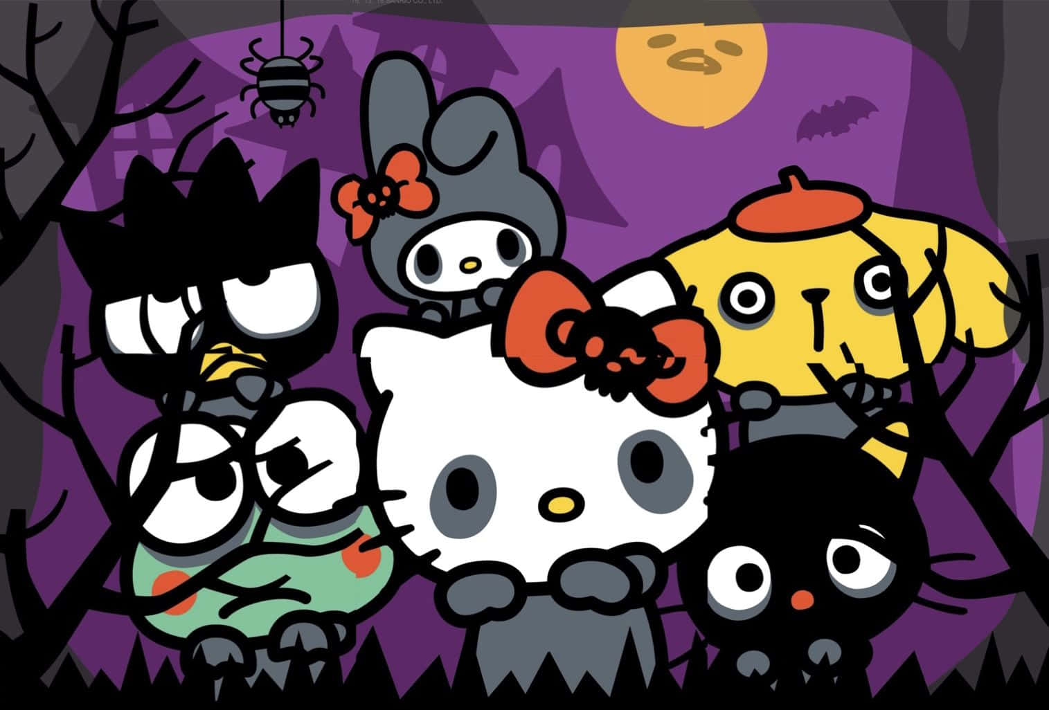 Halloween Characters Sanrio Pfp Wallpaper