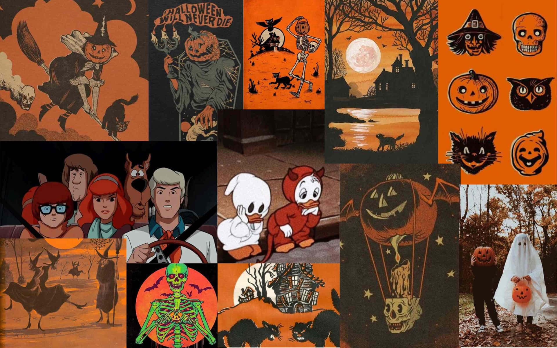 Halloween_ Collage_ Aesthetic.jpg Wallpaper