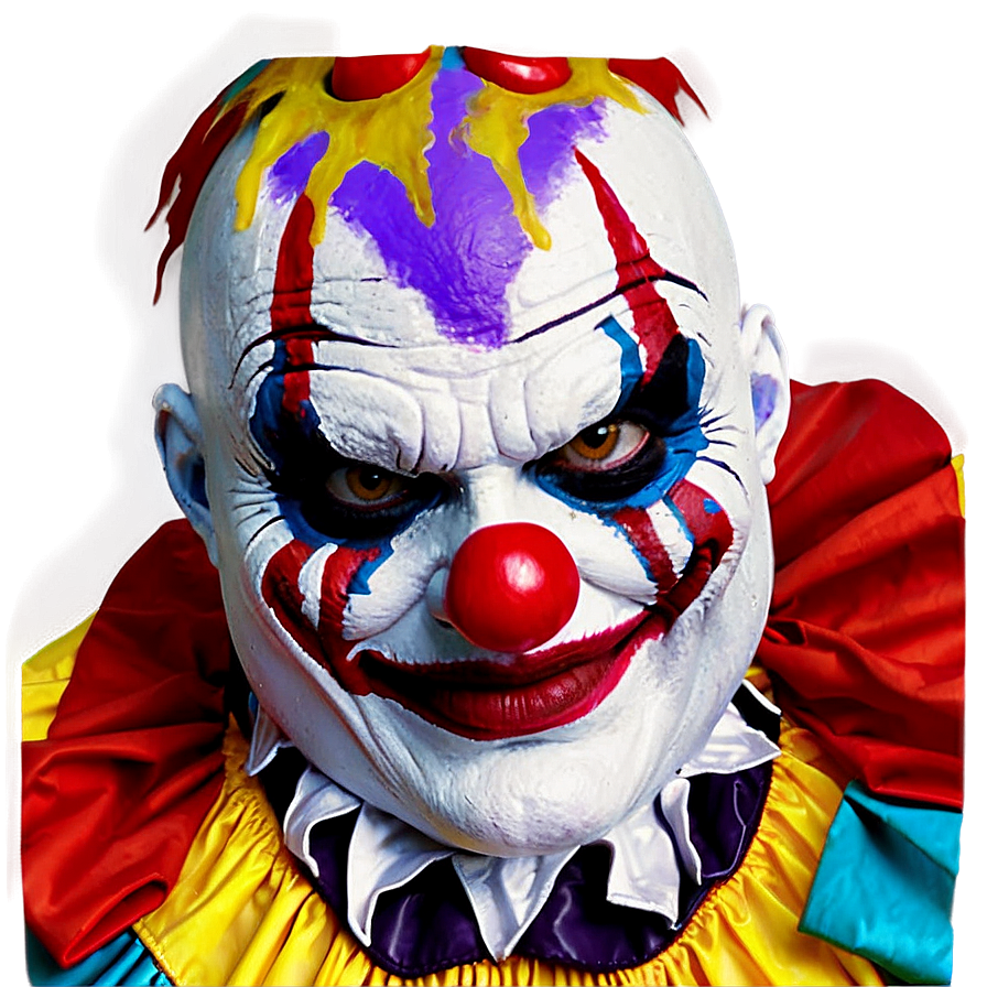 Halloween Creepy Clown Png Qjm PNG