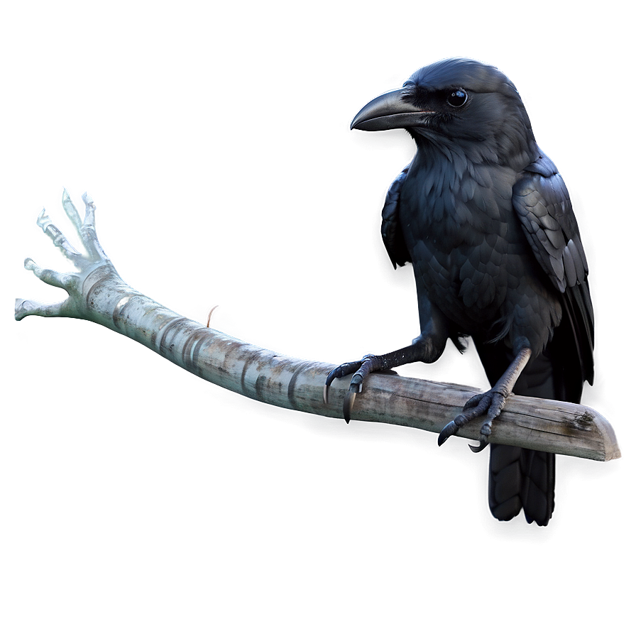 Halloween Crow Png 05262024 PNG