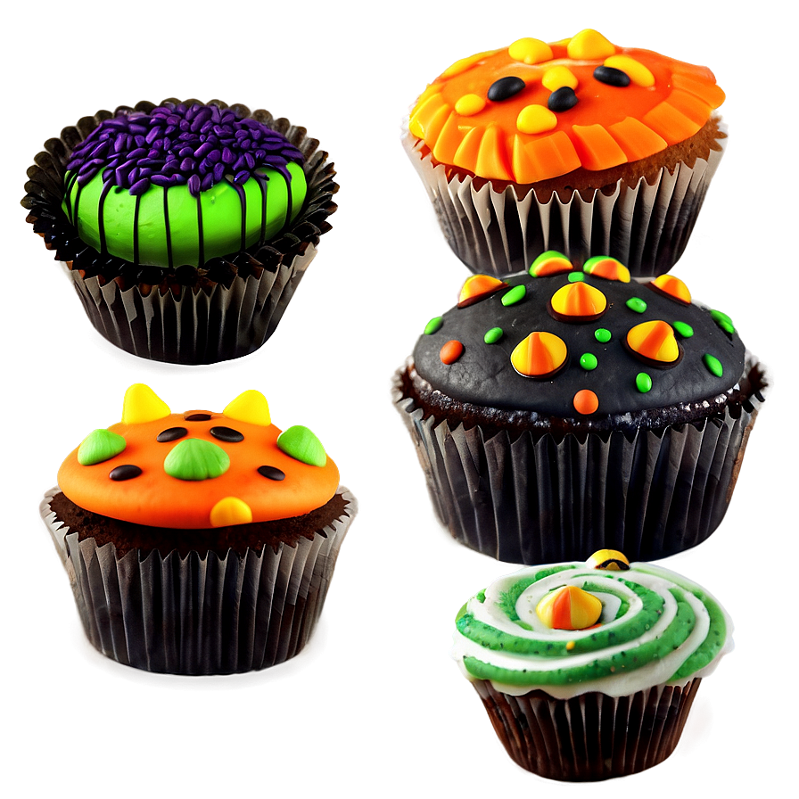 Halloween Cupcakes Png 72 PNG