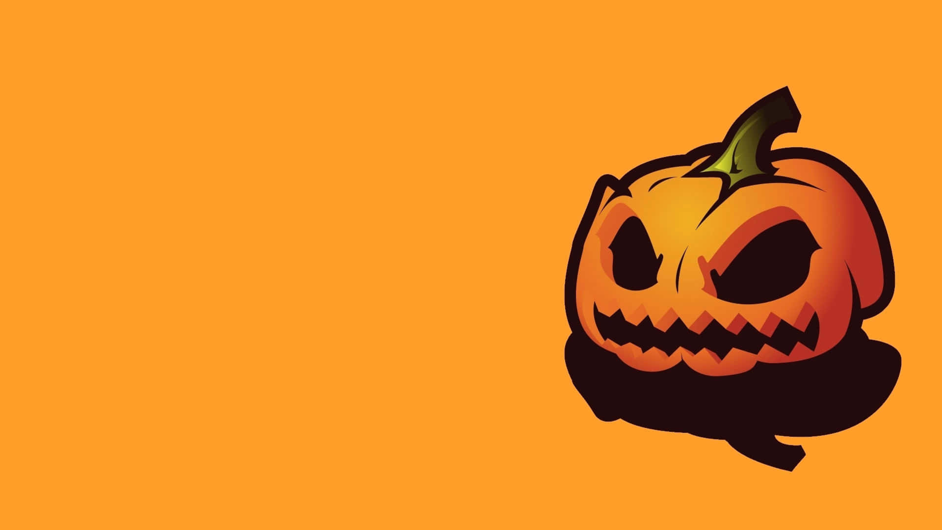 Halloweenniedliches Bild Von Jack Skellington Und Einem Kürbis