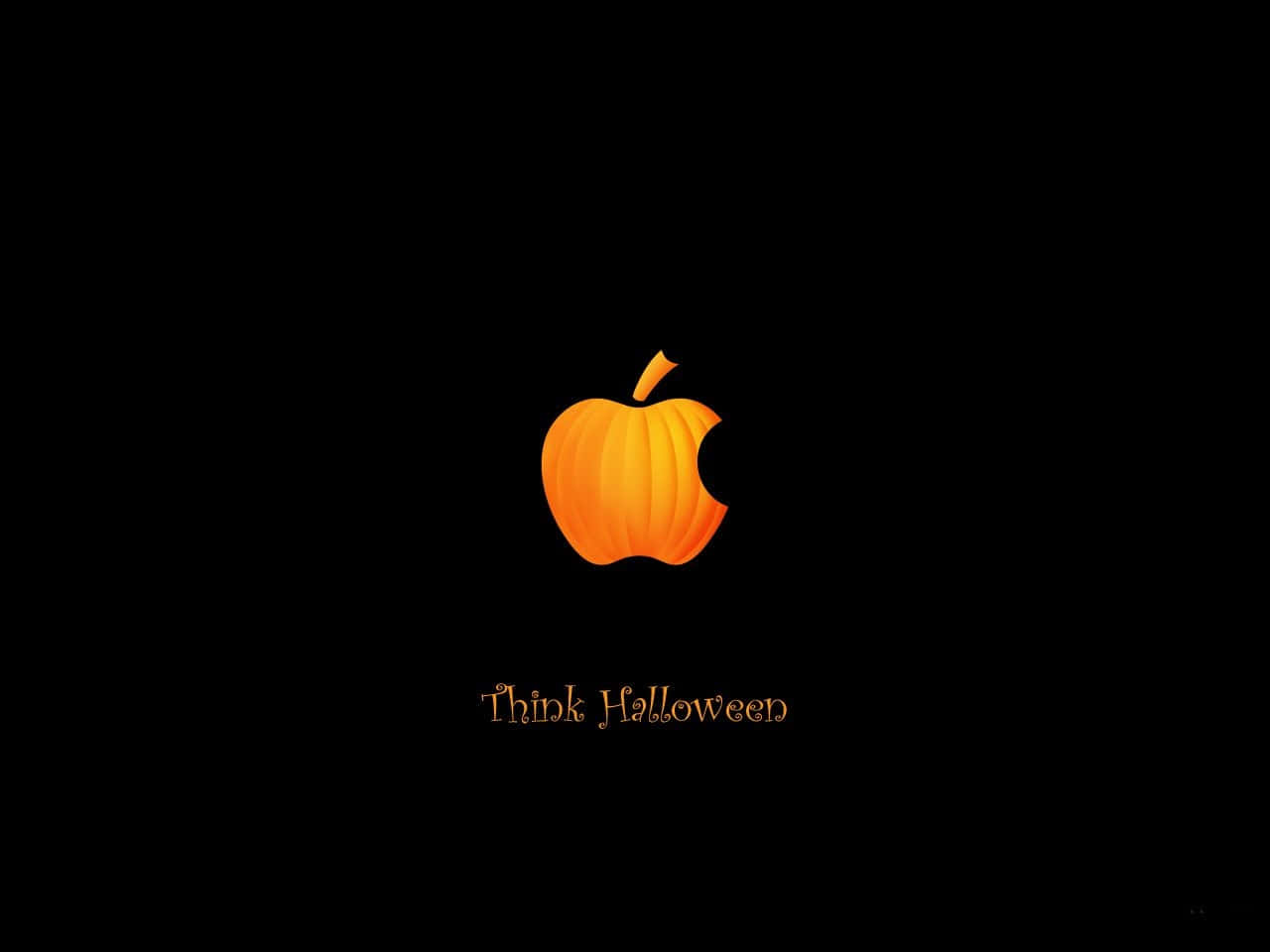 Halloweenimagen Linda Piensa De Manera Diferente Piensa En Halloween
