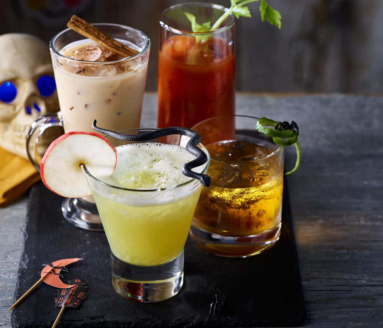 Spooky drinks for a chilling Halloween celebration Wallpaper