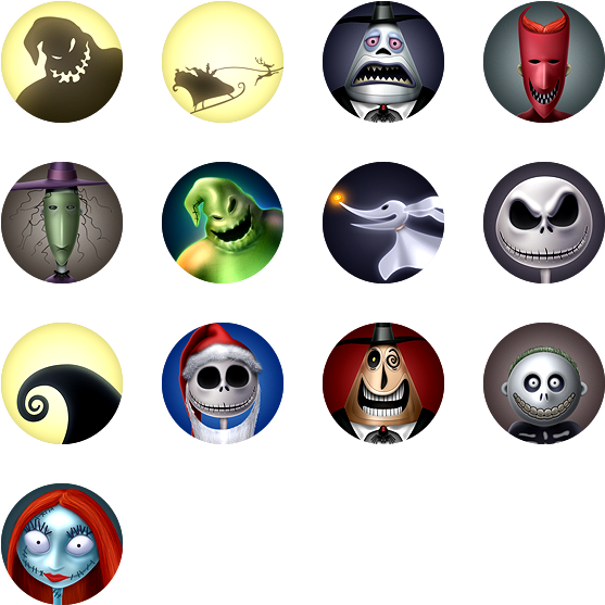 Halloween Emoji Collection PNG