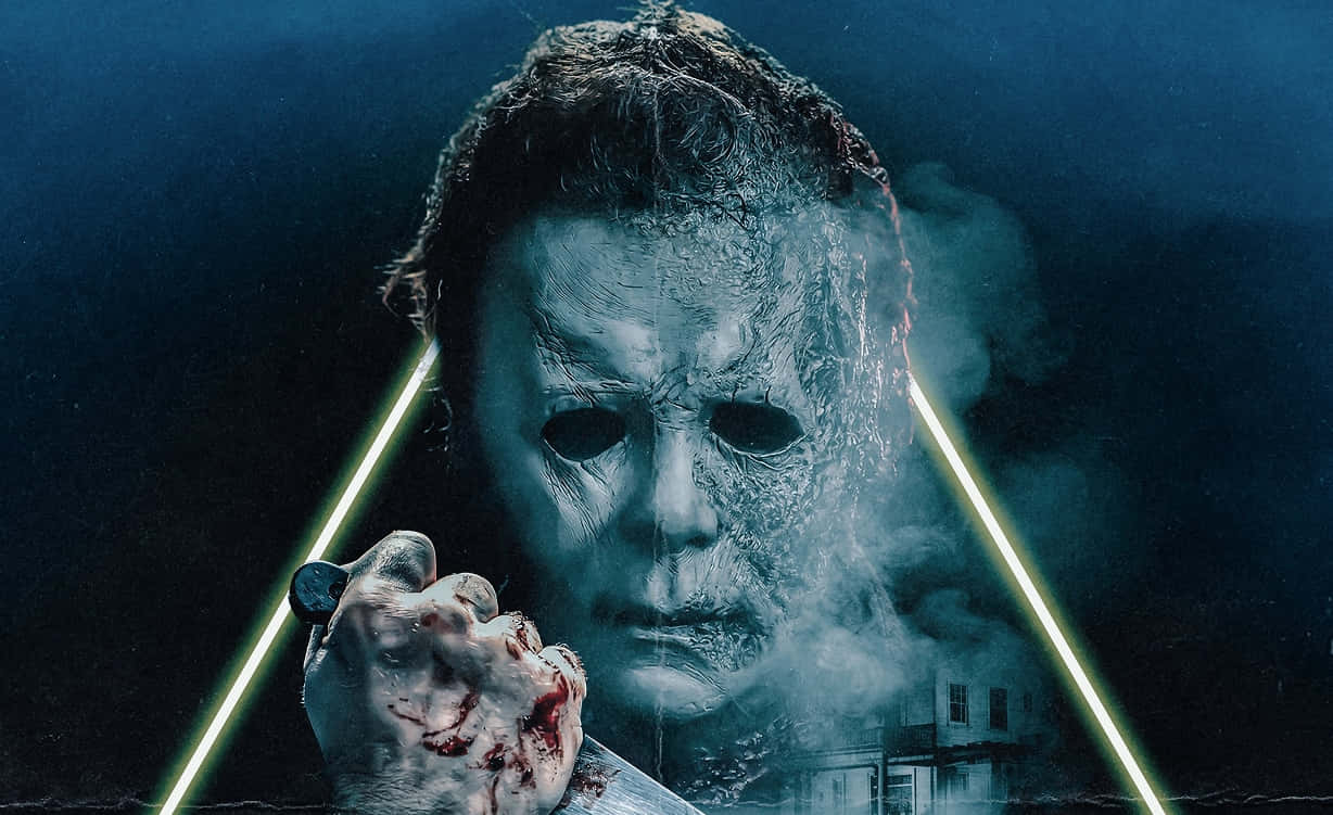 Halloween Ends Michael Myers Poster Wallpaper