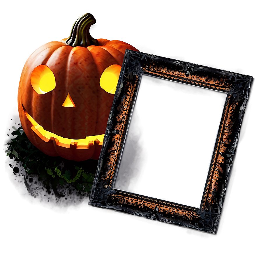 Halloween Frame Design Png 24 PNG