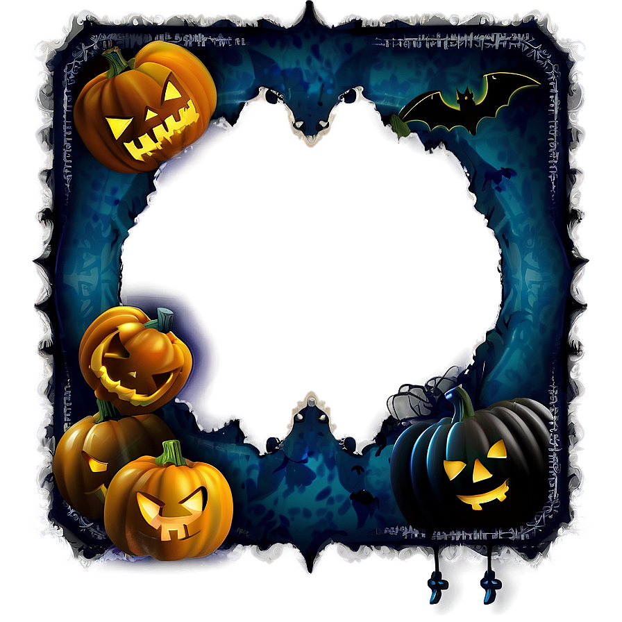 Halloween Frame Png 04292024 PNG