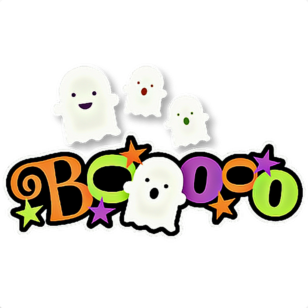 Halloween Ghostsand Boo Graphic PNG