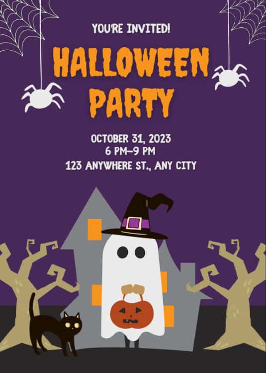 Send eerily awesome invitations to your spooky celebration this Halloween. Wallpaper