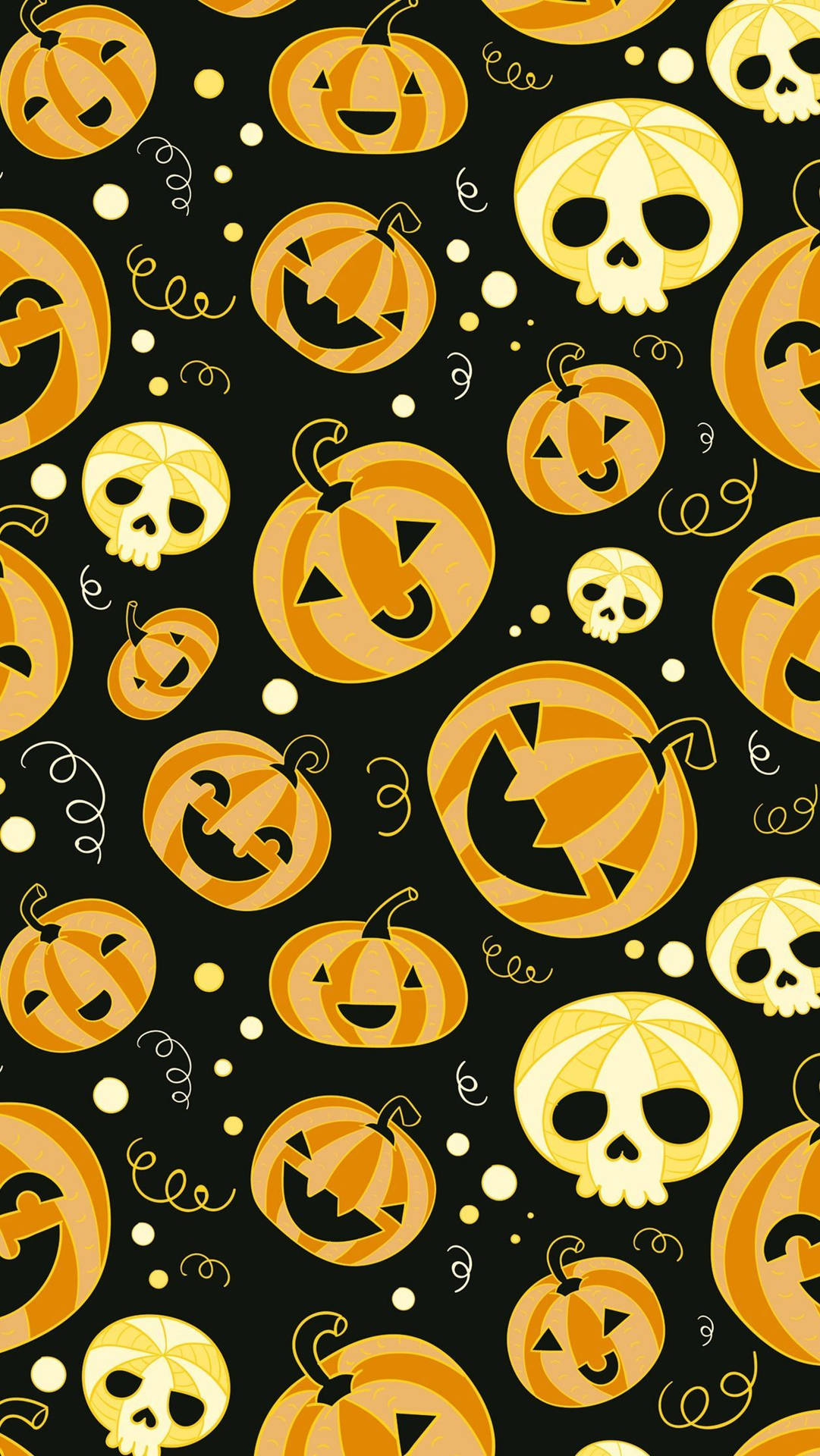 Fålite Spökstämning Inför Halloween Med En Modern Touch På Din Datorskärm Eller Mobilbakgrund! Wallpaper