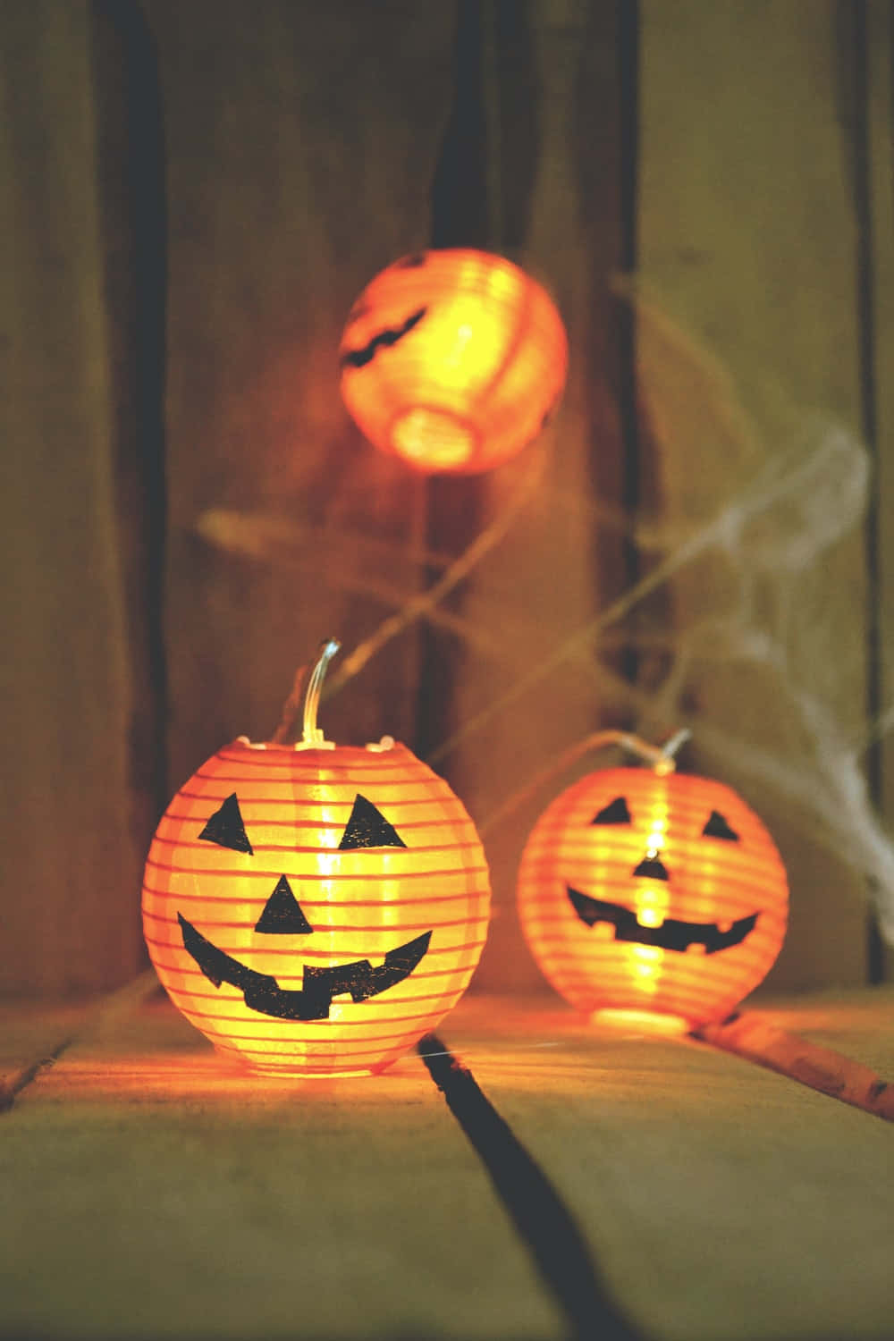 Halloween Jack O Lanterns Glow Wallpaper