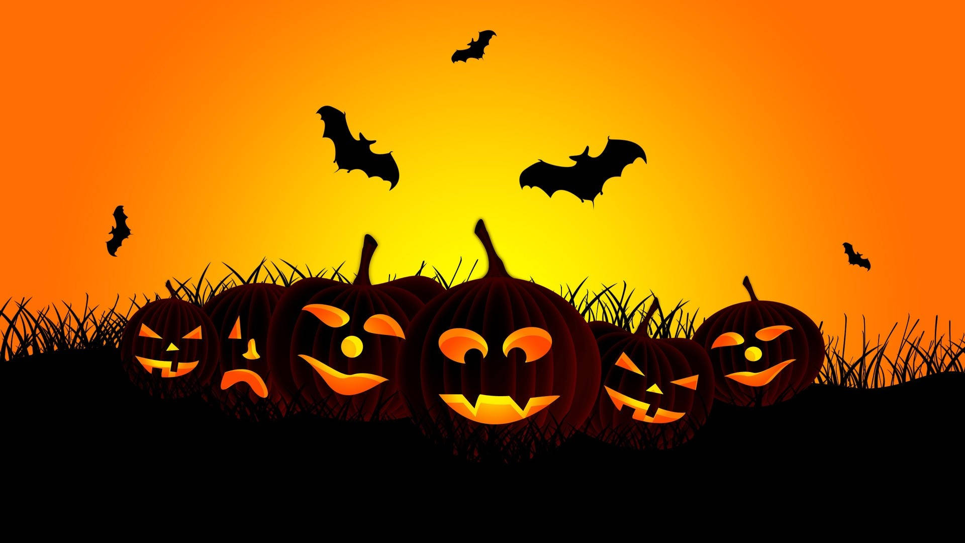 Download Halloween Jack O Lanterns Tumblr Desktop Wallpaper ...