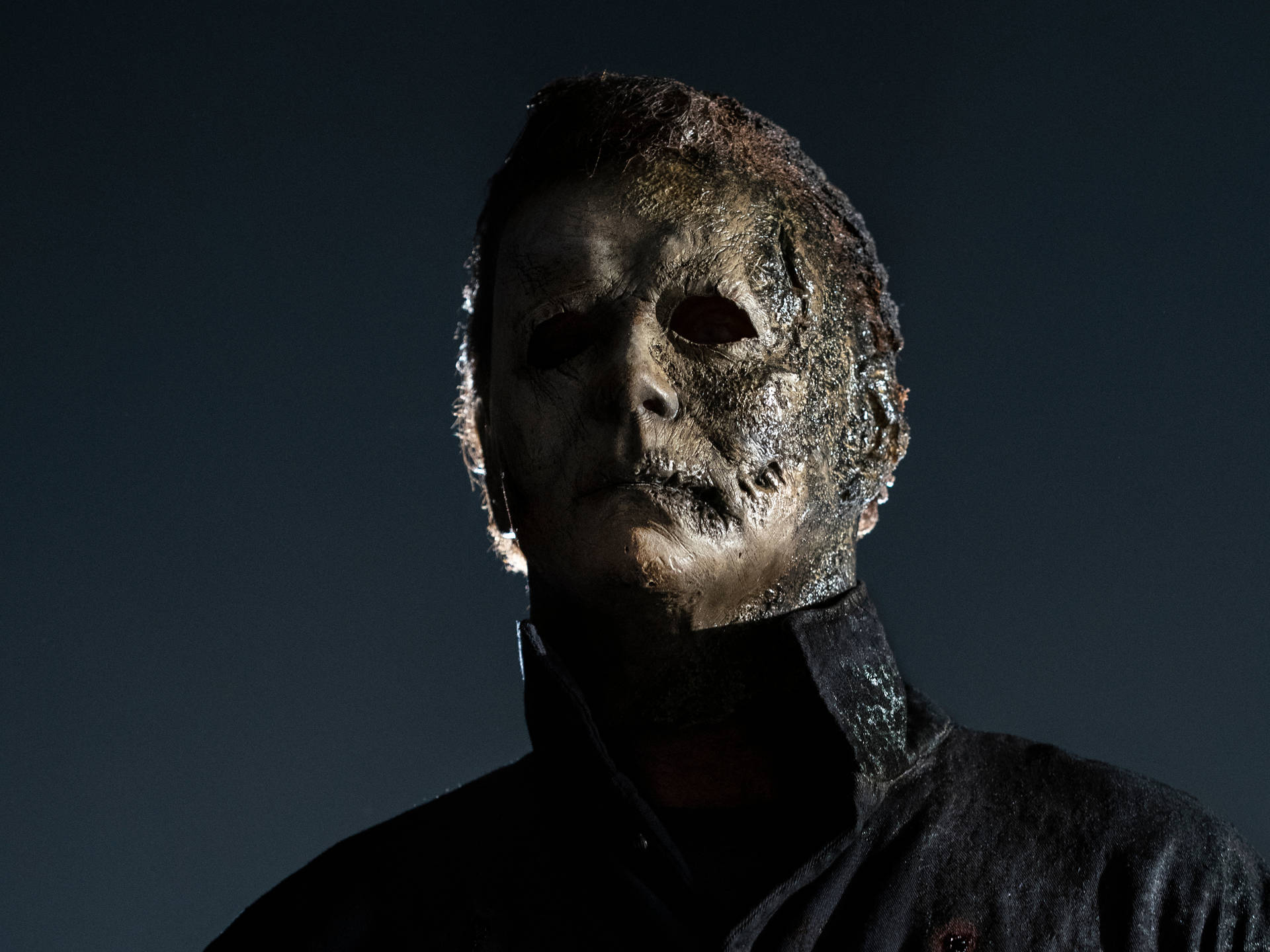 Halloween Kills Iconic Burnt Mask Background