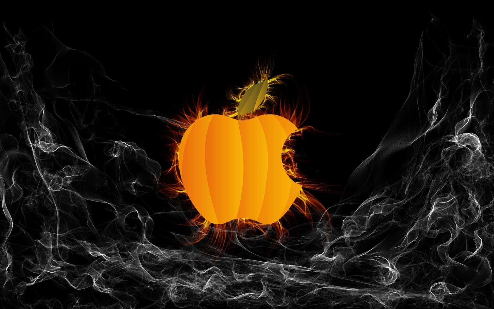 Machensie Ihr Macbook Für Halloween Schick! Wallpaper