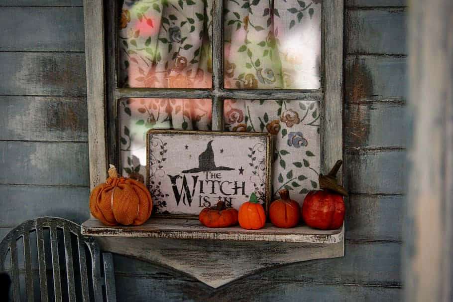 Window Halloween Macbook Wallpaper