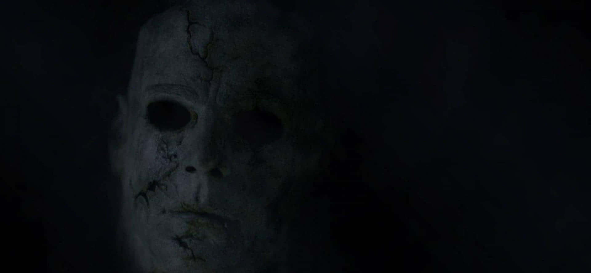 Halloween Michael Myers Grusomme Ansigt Tapet. Wallpaper