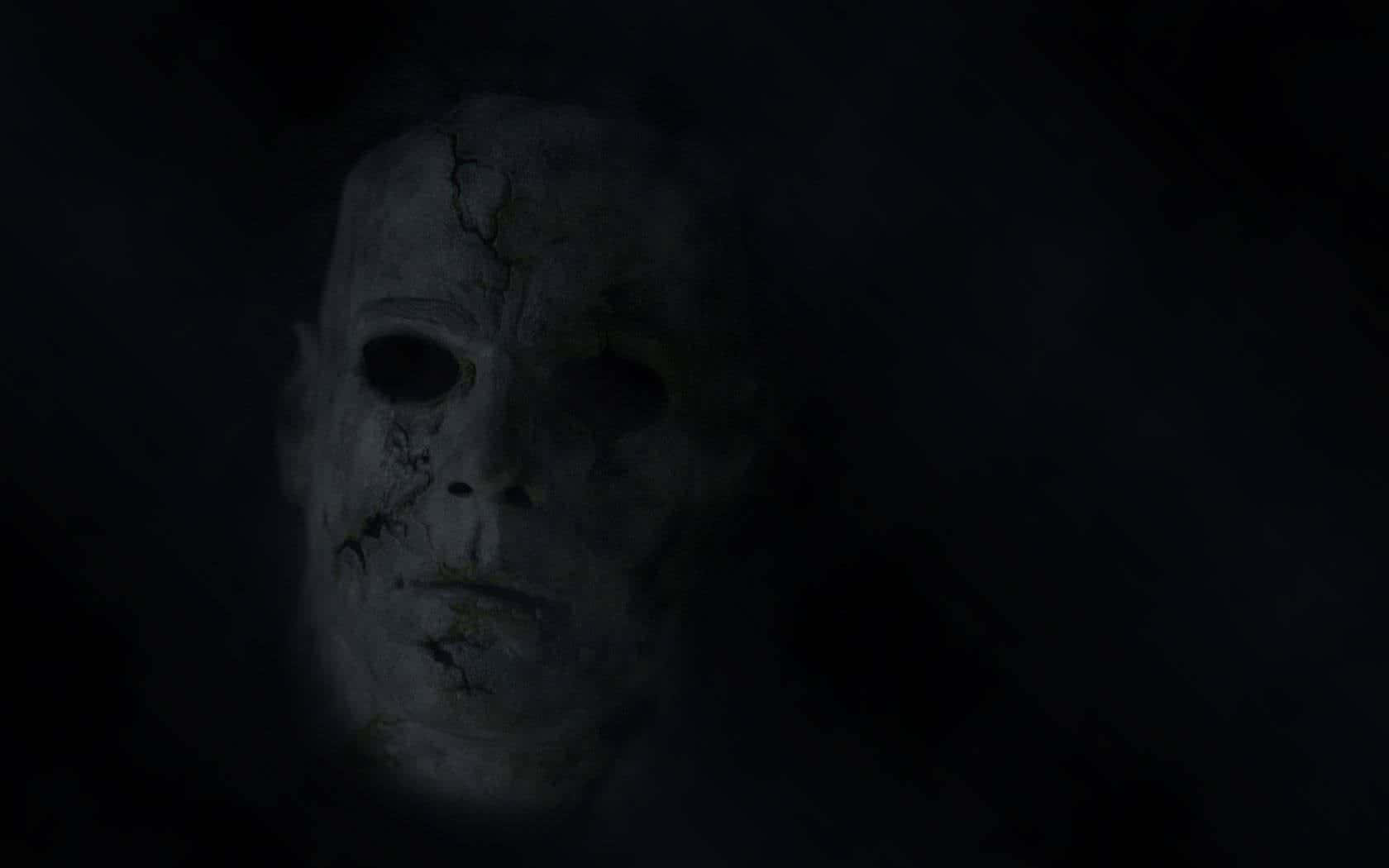 Halloween Michael Myers Terrible Face Wallpaper