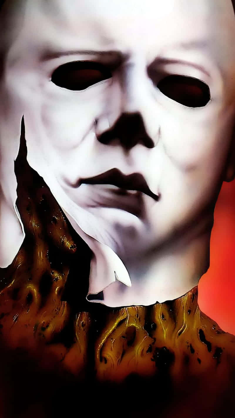 Halloweenmichael Myers Falsches Gesicht Wallpaper