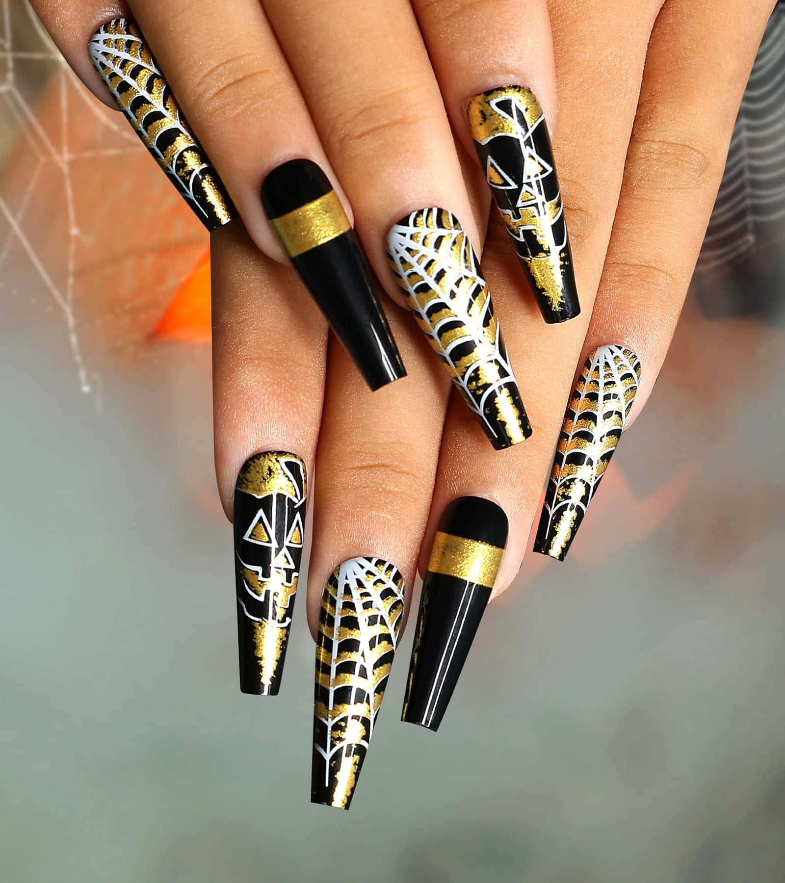 Get creative this Halloween with fun and spooky nail art! Wallpaper