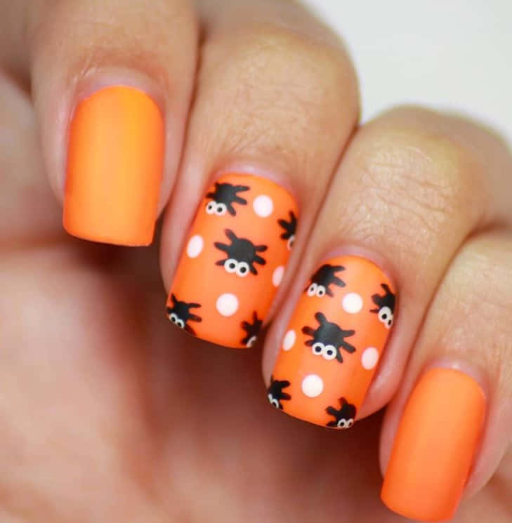 "Update your look with this spooky Halloween Nail Art" Wallpaper
