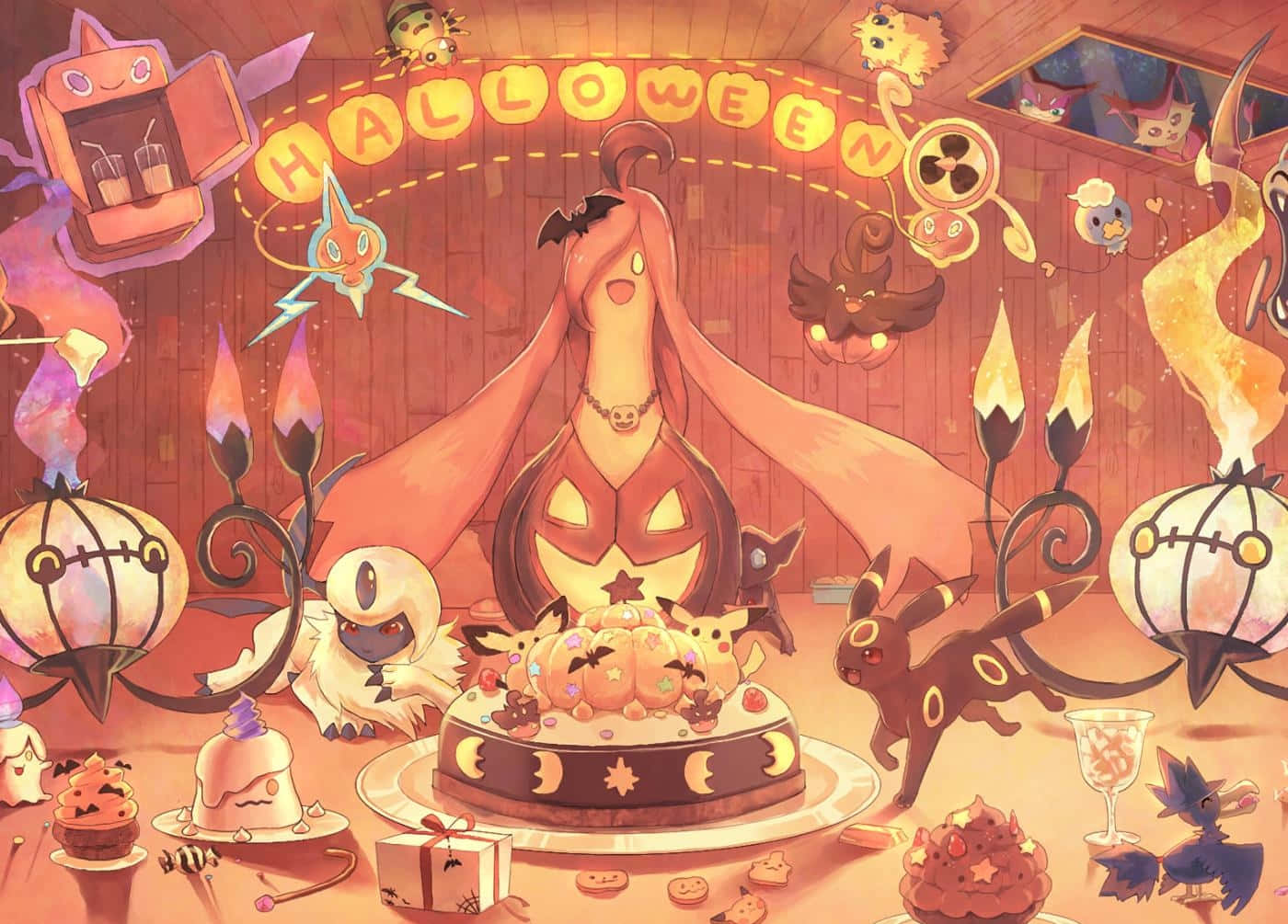 Imagende La Fiesta De Halloween De Pokemon
