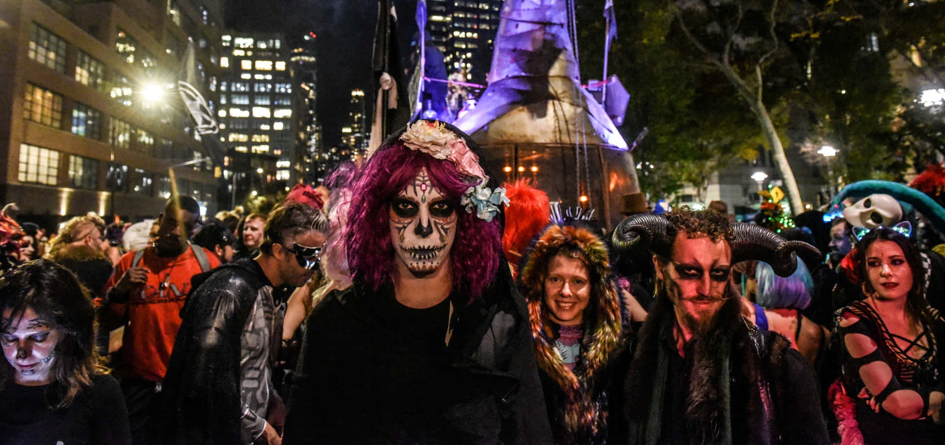 New York Halloween Party Picture