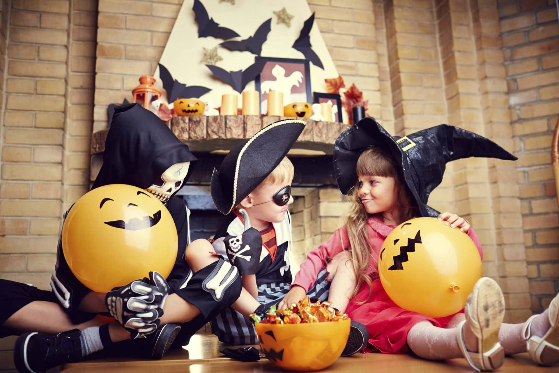 Imagende Una Fiesta De Halloween Para Bebés.