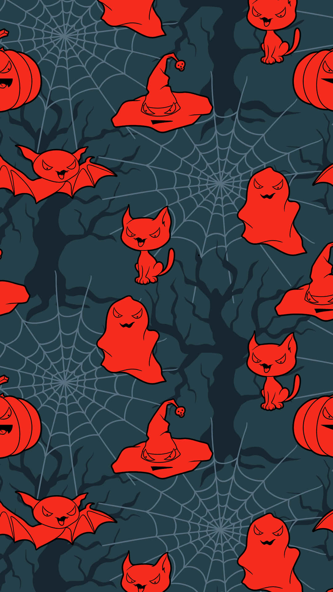 Buseller Godis? Gör Dig Redo För Årets Läskigaste Natt Med Vår Halloween-mobilbakgrund.