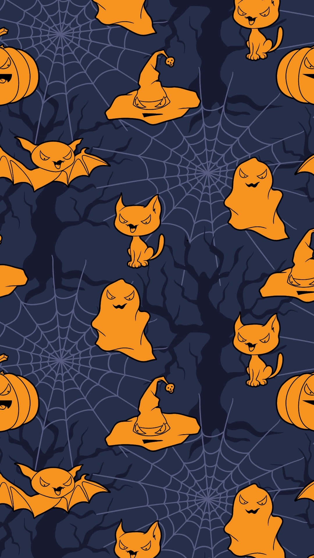 Brighten up your Halloween season with this vibrant background!